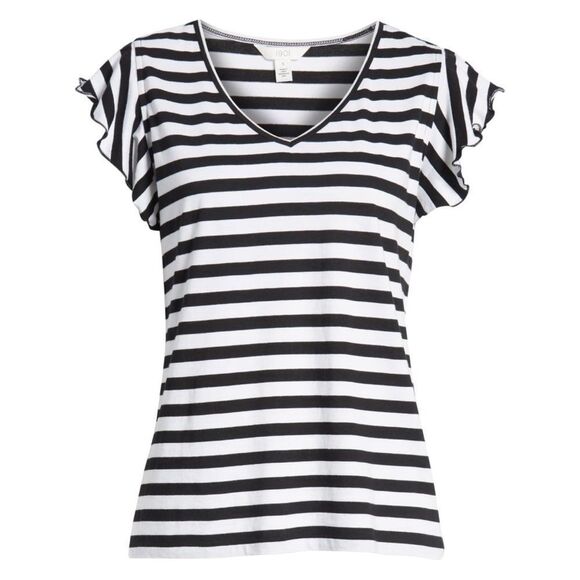 Nordstrom 1901 Flutter Top Sz XS NWOT! - Picture 1 of 12